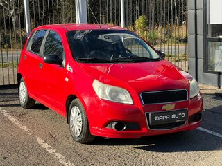 2008 Chevrolet Aveo I Рестайлинг, красный, 429000 рублей, вид 1