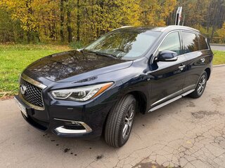 2019 Infiniti QX60 I Рестайлинг, синий, 3200000 рублей, вид 1