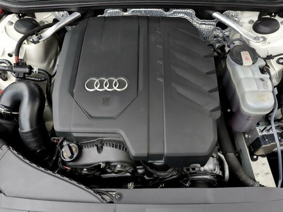 2021 Audi A6 45 TFSI V (C8), белый, 4150000 рублей - вид 8