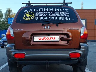 2001 Hyundai Santa Fe I, коричневый, 660000 рублей, вид 4
