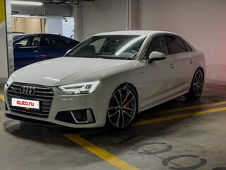 2018 Audi A4 V (B9), белый, 3325000 рублей, вид 2