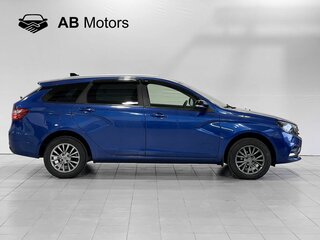 2021 Lada (ВАЗ) Vesta SW I, синий, 1230000 рублей, вид 4