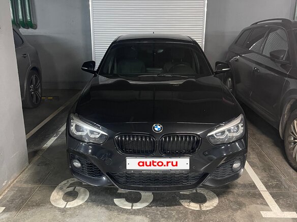 2019 BMW 1 серии 118i II (F20/F21) Рестайлинг 2, чёрный - вид 1