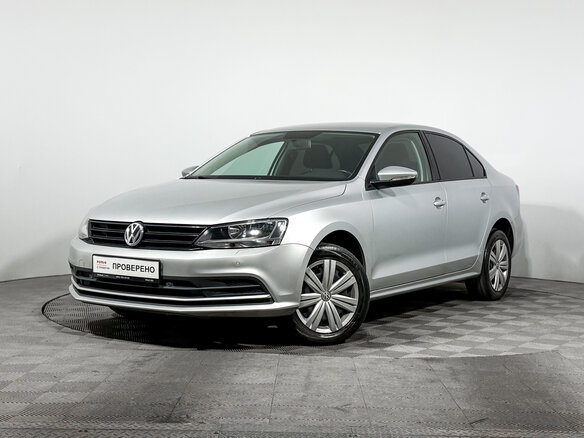 2018 Volkswagen Jetta VI Рестайлинг, серебристый, 1140000 рублей