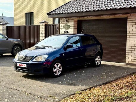 2003 Toyota Corolla IX (E120, E130), синий, 409999 рублей, вид 1