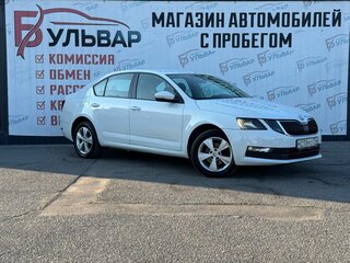 2018 Skoda Octavia III (A7) Рестайлинг, белый, 1150000 рублей, вид 1