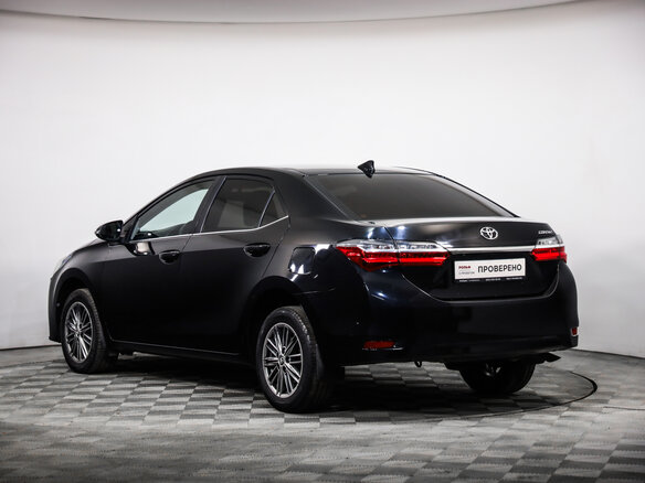 2018 Toyota Corolla XI (E160, E170, E180) Рестайлинг 1, чёрный, 1469777 рублей - вид 6