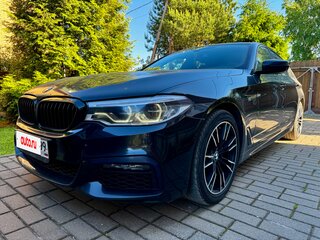 2018 BMW 5 серии 520i VII (G30/G31/G38), чёрный, 3000000 рублей, вид 3