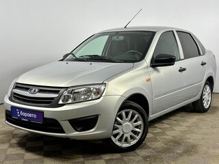 2015 Lada (ВАЗ) Granta I, серебристый, 695000 рублей, вид 1
