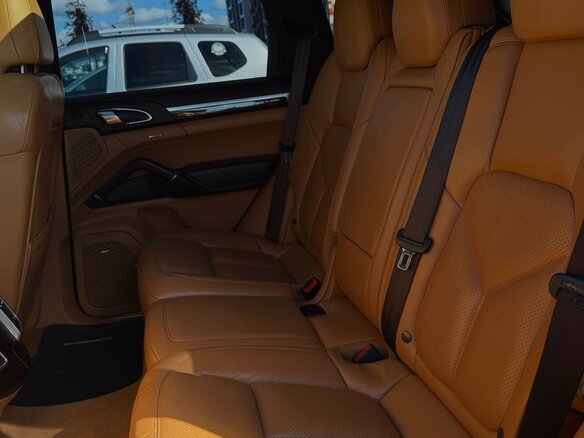2015 Porsche Cayenne Diesel II Рестайлинг (958), синий, 4100000 рублей - вид 15