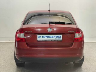 2014 Skoda Rapid I, красный, 935000 рублей, вид 3