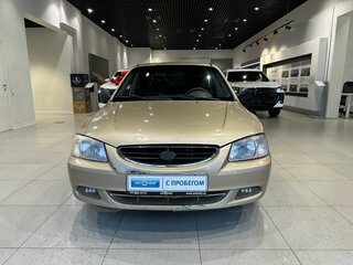 2006 Hyundai Accent ТагАЗ II, бежевый, 259000 рублей, вид 2