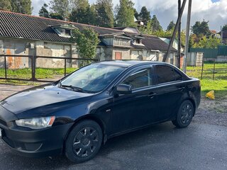 2007 Mitsubishi Lancer X, чёрный, 400000 рублей, вид 4