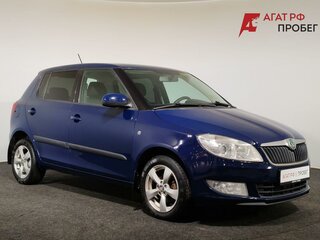 2011 Skoda Fabia II Рестайлинг, синий, 640000 рублей, вид 3