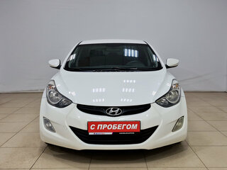 2013 Hyundai Elantra V (MD), белый, 730000 рублей, вид 2