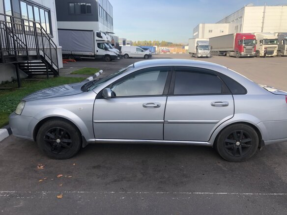 2008 Chevrolet Lacetti I, серебристый, 400000 рублей - вид 3