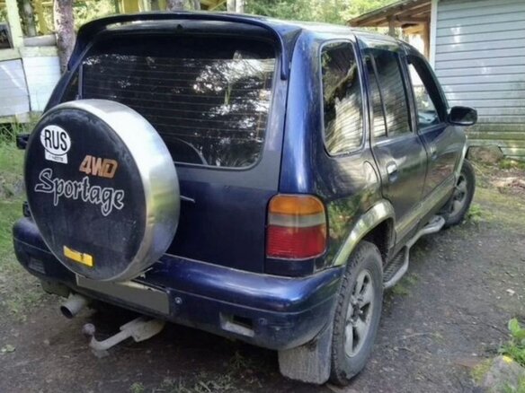 1994 Kia Sportage I, синий, 100000 рублей - вид 3