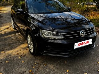 2016 Volkswagen Jetta VI Рестайлинг, чёрный, 1360000 рублей, вид 3