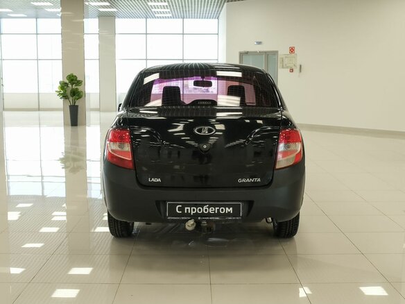 2013 Lada (ВАЗ) Granta I, чёрный - вид 7