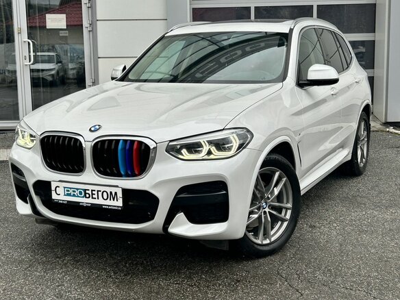 2021 BMW X3 25i xDrive III (G01), белый, 4600000 рублей