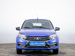 2019 Lada (ВАЗ) Granta I Рестайлинг, синий, 749000 рублей, вид 2