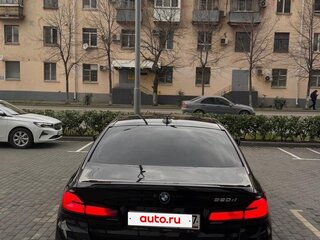2021 BMW 5 серии 520d VII (G30/G31/G38) Рестайлинг, чёрный, 4000000 рублей, вид 2