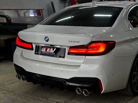 2022 BMW 5 серии 530i VII (G30/G31/G38) Рестайлинг, белый, 5200000 рублей, вид 4