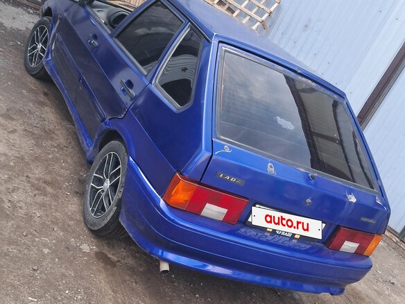 2010 Lada (ВАЗ) 2114, синий, 200000 рублей - вид 4
