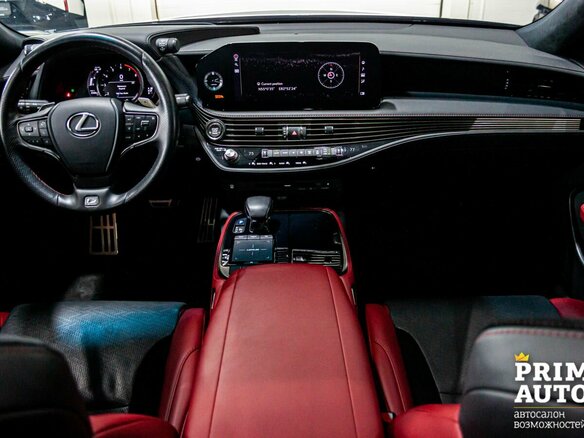 2021 Lexus LS 500 V Рестайлинг, чёрный, 9159000 рублей - вид 12