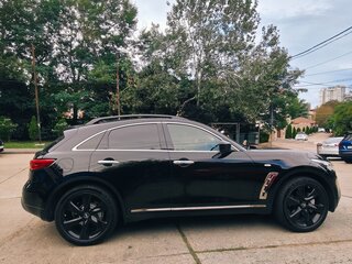 2014 Infiniti QX70, чёрный, 3030000 рублей, вид 3