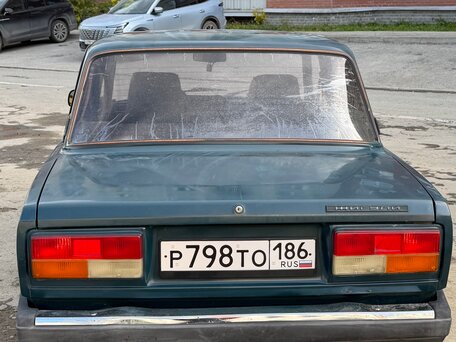 2002 Lada (ВАЗ) 2107, синий, 150000 рублей, вид 5