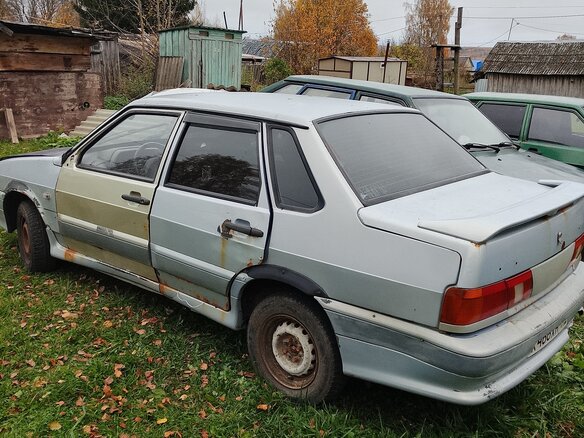 2005 Lada (ВАЗ) 2115, серебристый, 30000 рублей - вид 1