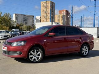 2011 Volkswagen Polo V, красный, 755000 рублей, вид 1