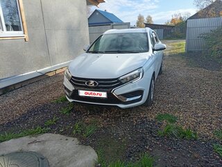 2024 Lada (ВАЗ) Vesta SW I Рестайлинг (NG), белый, 1320000 рублей, вид 1