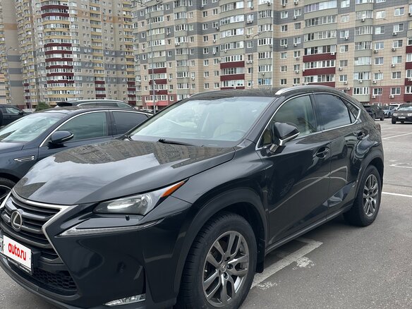 2016 Lexus NX 200 I, чёрный - вид 1