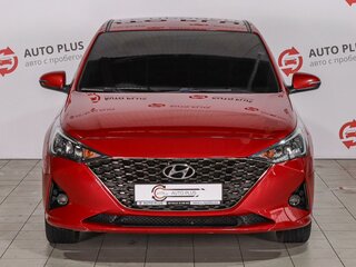 2020 Hyundai Solaris II Рестайлинг, красный, 1495000 рублей, вид 3