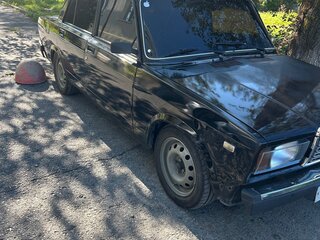 2010 Lada (ВАЗ) 2107, чёрный, 140000 рублей, вид 1