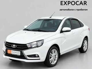 2019 Lada (ВАЗ) Vesta I, белый, 835000 рублей, вид 1