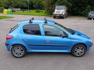 2002 Peugeot 206, голубой, 235000 рублей, вид 5