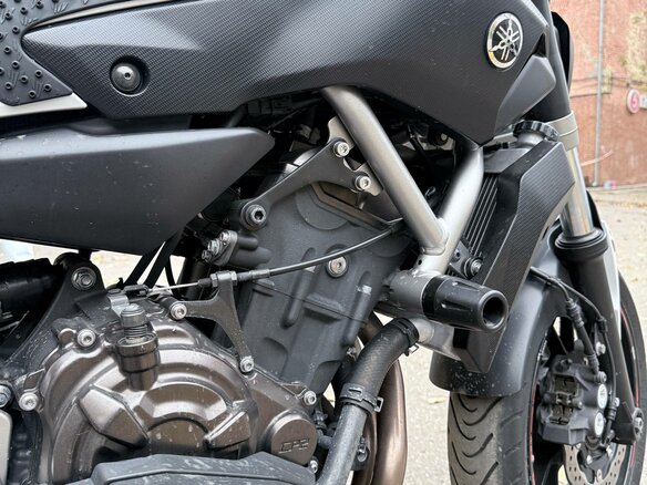 2015 Yamaha MT-07 (FZ-07), белый, 550000 рублей - вид 10