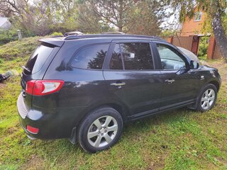 2008 Hyundai Santa Fe II, чёрный, 840000 рублей, вид 4