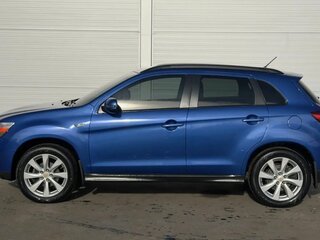 2014 Mitsubishi ASX I Рестайлинг, синий, 1400000 рублей, вид 4