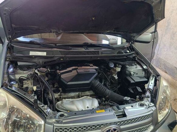 2004 Toyota RAV4 II (XA20) Рестайлинг, зелёный - вид 6
