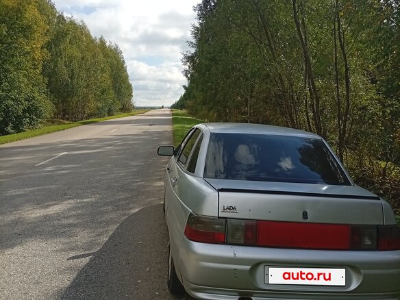 2001 Lada (ВАЗ) 2110, серебристый, 70000 рублей - вид 2