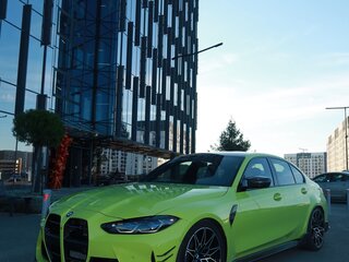 2021 BMW M3 Competition Package VI (G80), зелёный, 9500000 рублей, вид 2