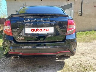 2024 Lada (ВАЗ) Granta Sport I Рестайлинг, чёрный, 1450000 рублей, вид 4