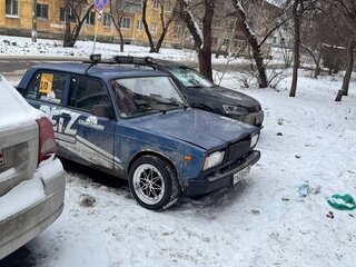 2007 Lada (ВАЗ) 2107, синий, 150000 рублей, вид 1