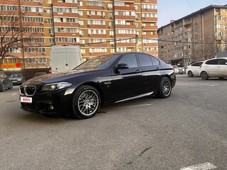 2015 BMW 5 серии 525d xDrive VI (F10/F11/F07) Рестайлинг, чёрный, 2200000 рублей, вид 2