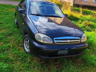 2006 Chevrolet Lanos I, чёрный, 130000 рублей, вид 4