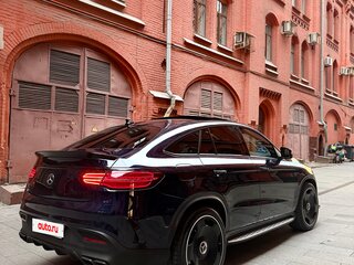 2016 Mercedes-Benz GLE Coupe 400 I (C292), синий, 4000000 рублей, вид 4